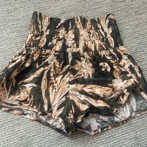 XS free people athletic high waist shorts